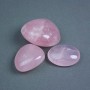 Pink Quartz Tumbled Souvenir Stone Assortment in Sizes (price per 100 g) (natural imperfections)