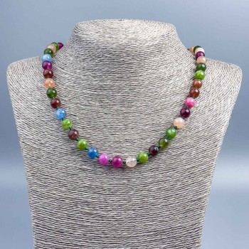 Necklace 'Assortment' with natural stone