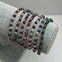 Bracelet 'Assortment' made of natural stone with smooth beads, diameter 4.5 mm, length 18 cm (stretch)