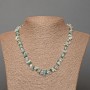Beaded Necklace 'Assortment' made of natural stone chips, diameter 7×3 mm, length 48 cm