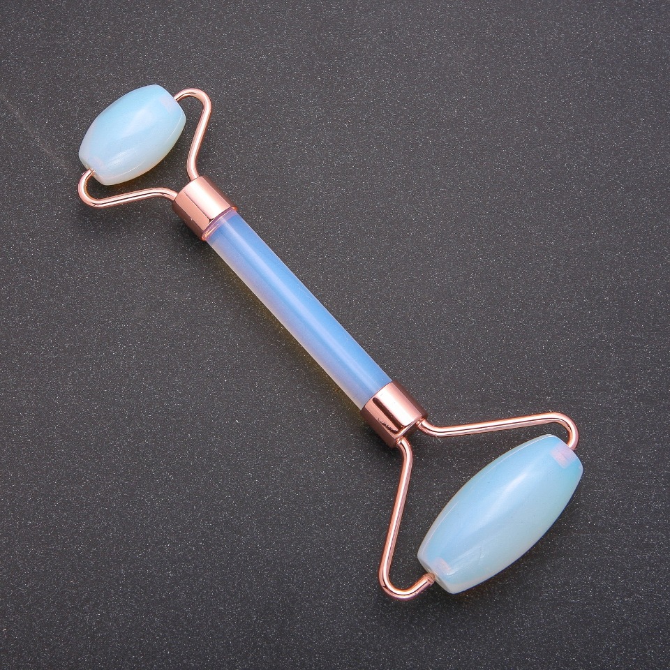 Moonstone Massager (Synthetic), 14 cm long