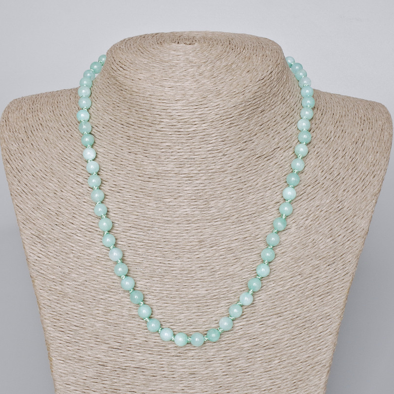 Amazonite Necklace, Natural Stone