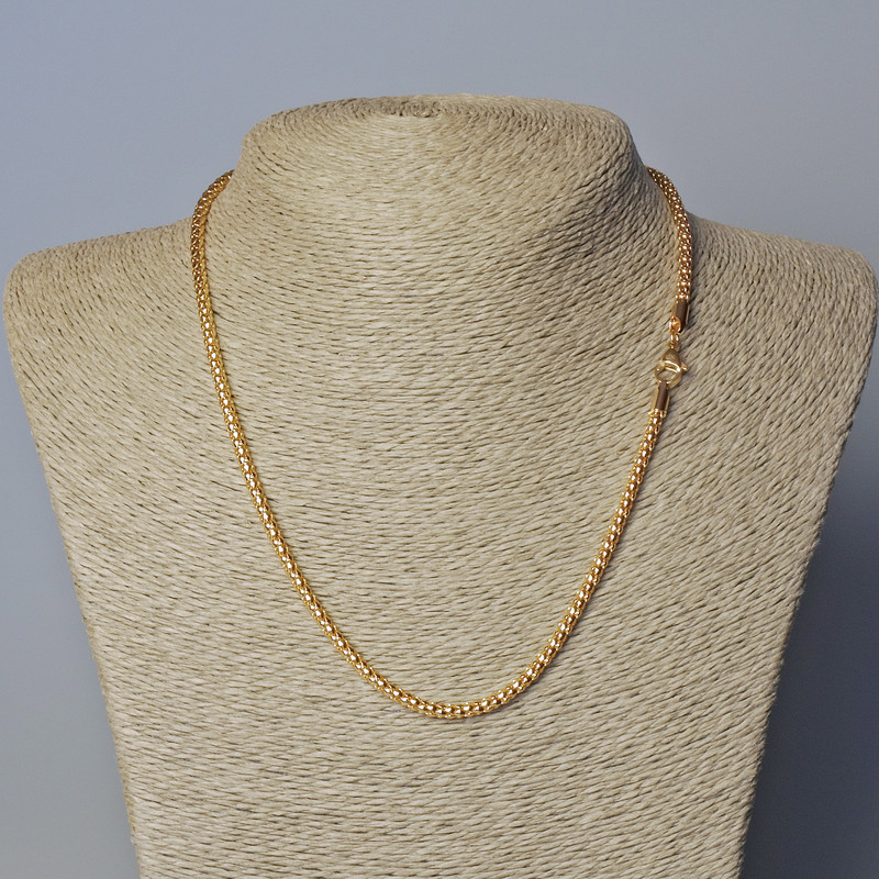 Xuping 18K Gold-Plated Chain, thickness 3, 1 mm +/-, length 46 cm