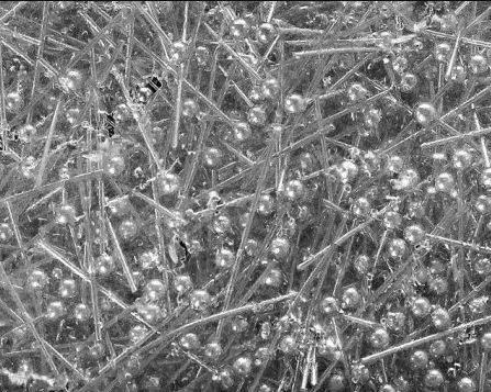 Ball-headed pin gray metal, length 40mm, 200g