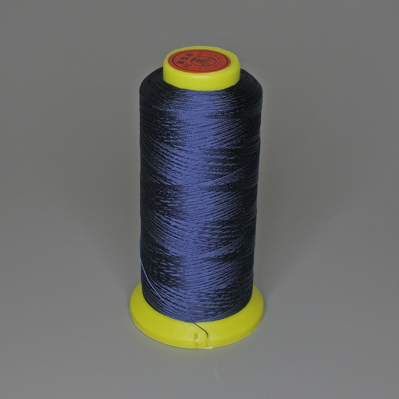 Bobbin hardware Nylon thread for crafts, dark blue, 0.3 mm diameter+