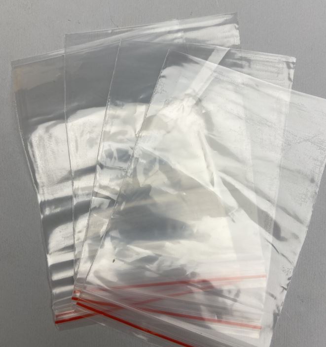 Ziper packaging bag 15x10 cm 100 pcs