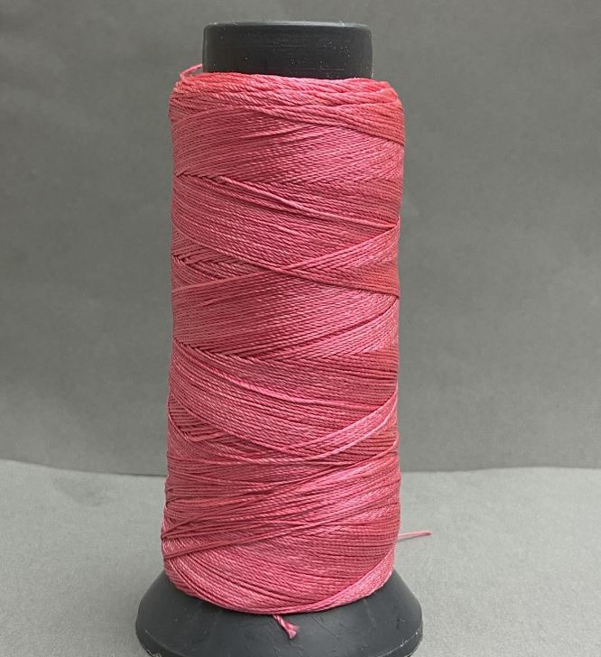 Pink Bobbin Thread, 0.6 mm Diameter, Nylon for Crafts, 300 m