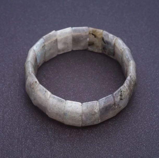 Браслет Лабрадор на резинці прямокутна ланка 2, 4х1, 1см+