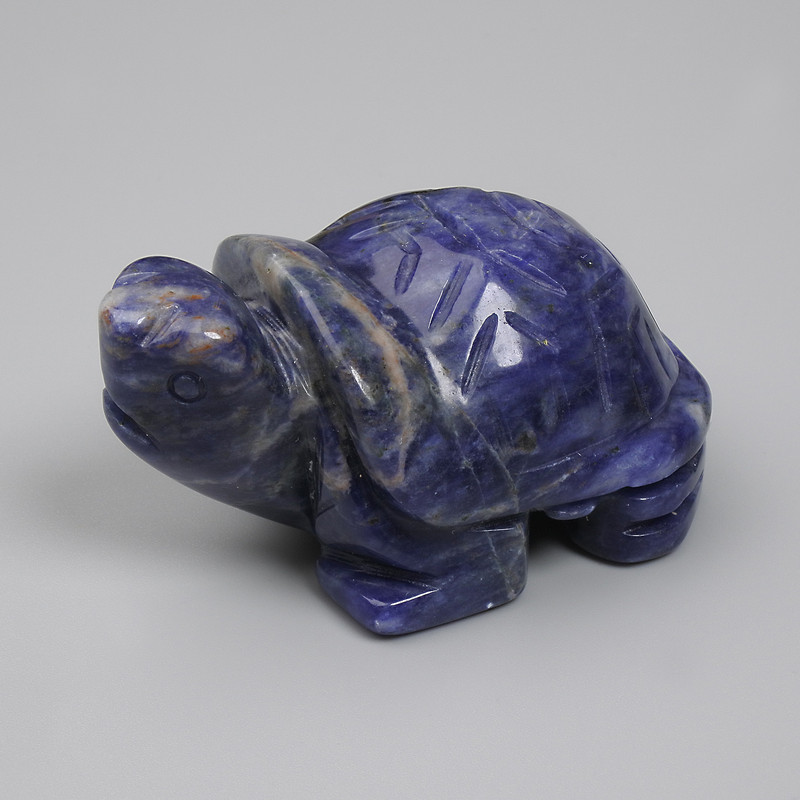 Sodalite Turtle Souvenir Figurine 50×30×25 mm