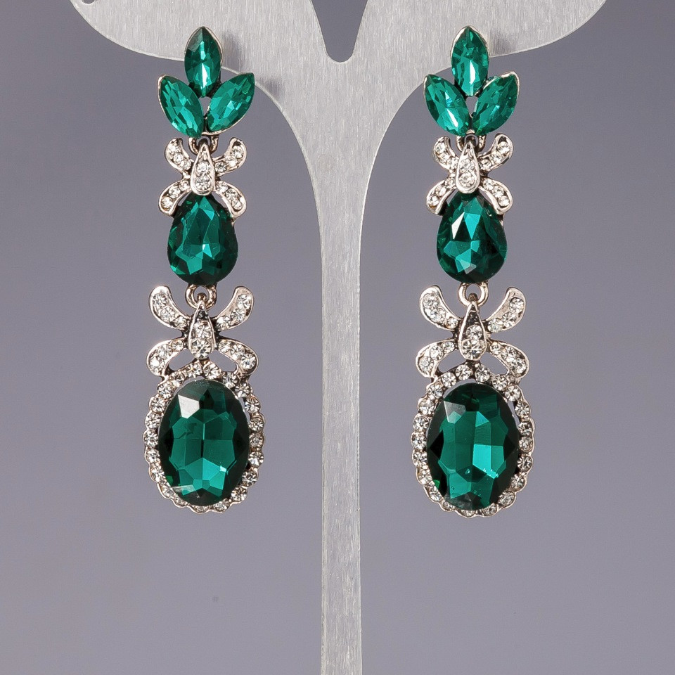 Crystal earrings 'Miledi'