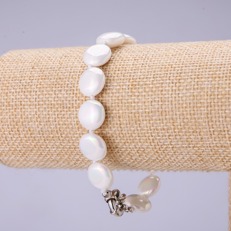 Mallorca Coin Bracelet, 12 mm diameter, 20 cm length