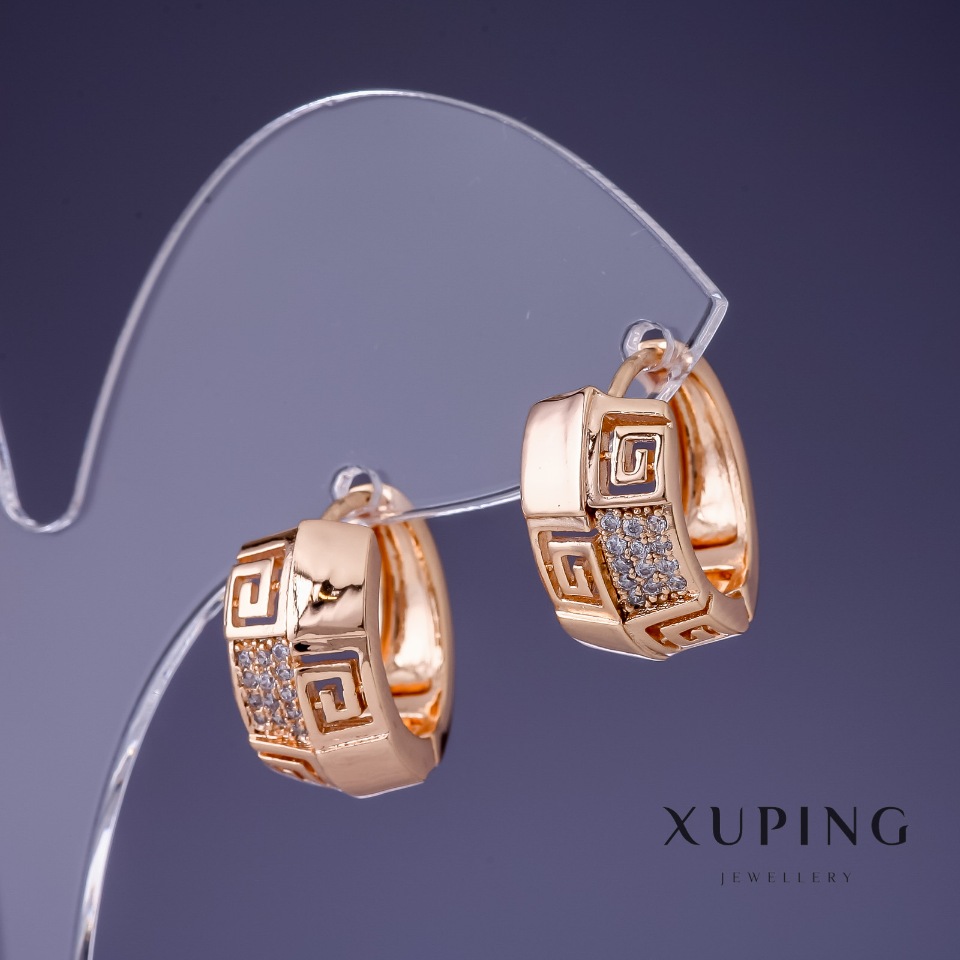 Xuping Earrings 16x9 mm "18K Gold Plating"