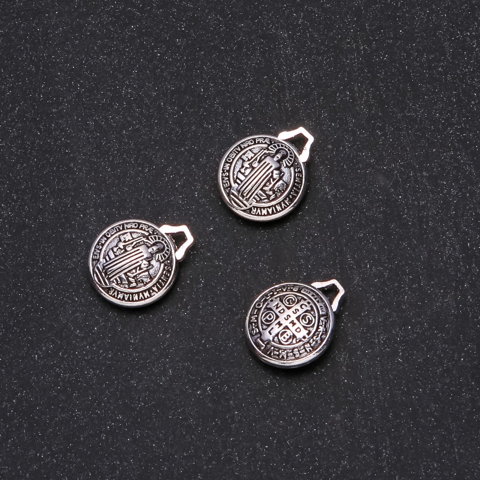 Pendant findings 'Saint Benedict' 14×17 mm packaging 20 g ± 5 pcs