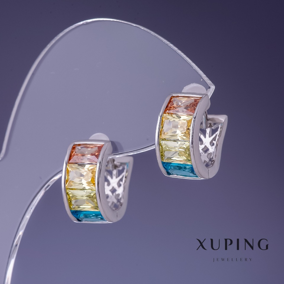 Xuping Earrings 14x7 mm Gold Plating