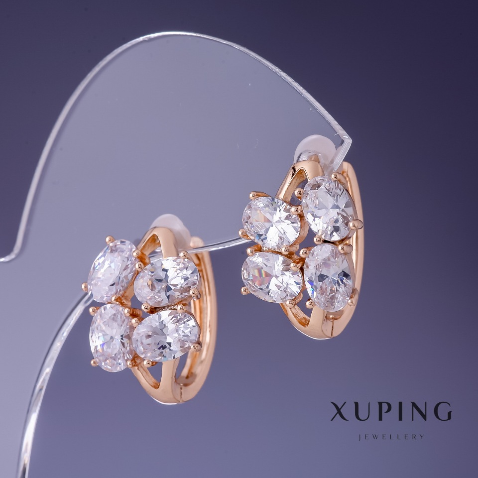 Xuping Earrings 18x13mm '18K Gold Plating'