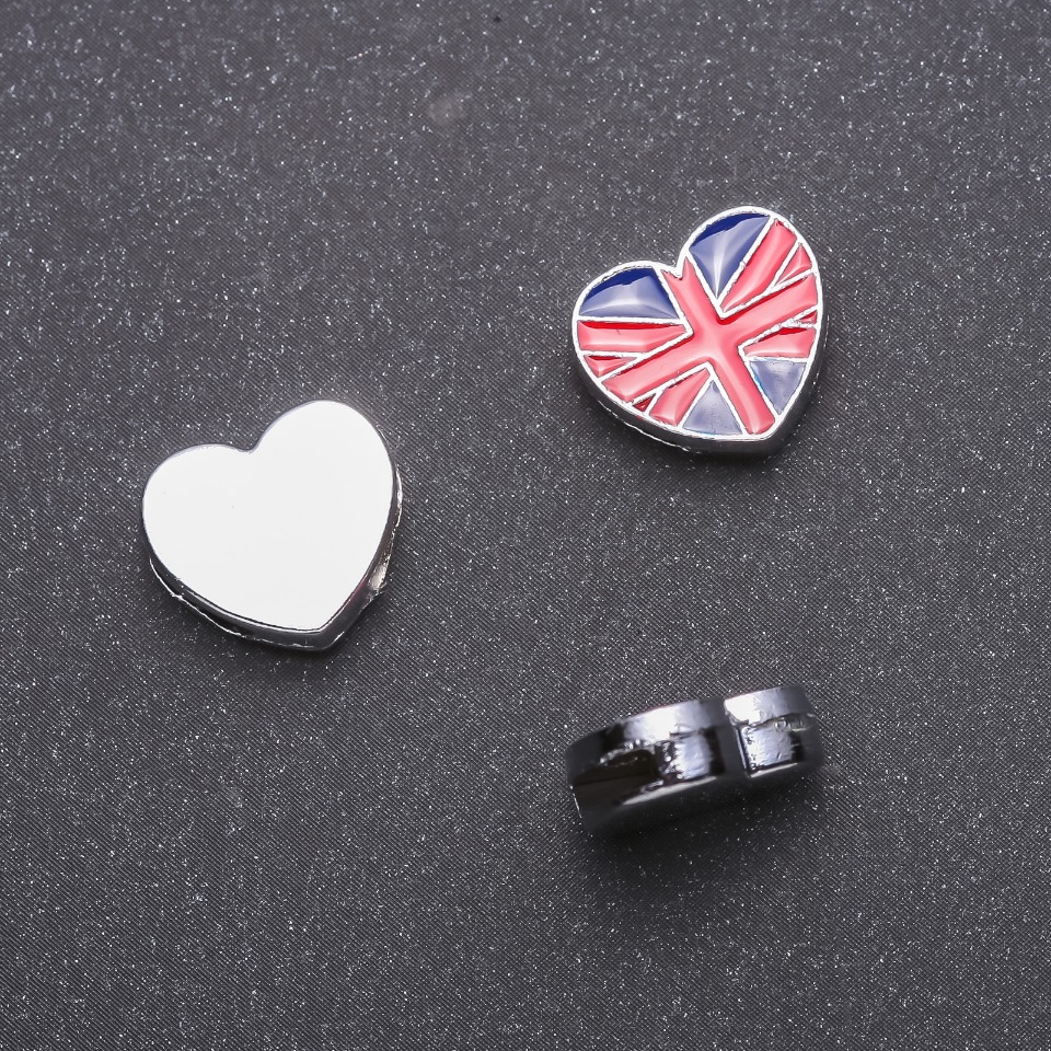 Pendant "Heart" 13×12 mm with a through-hole for a chain