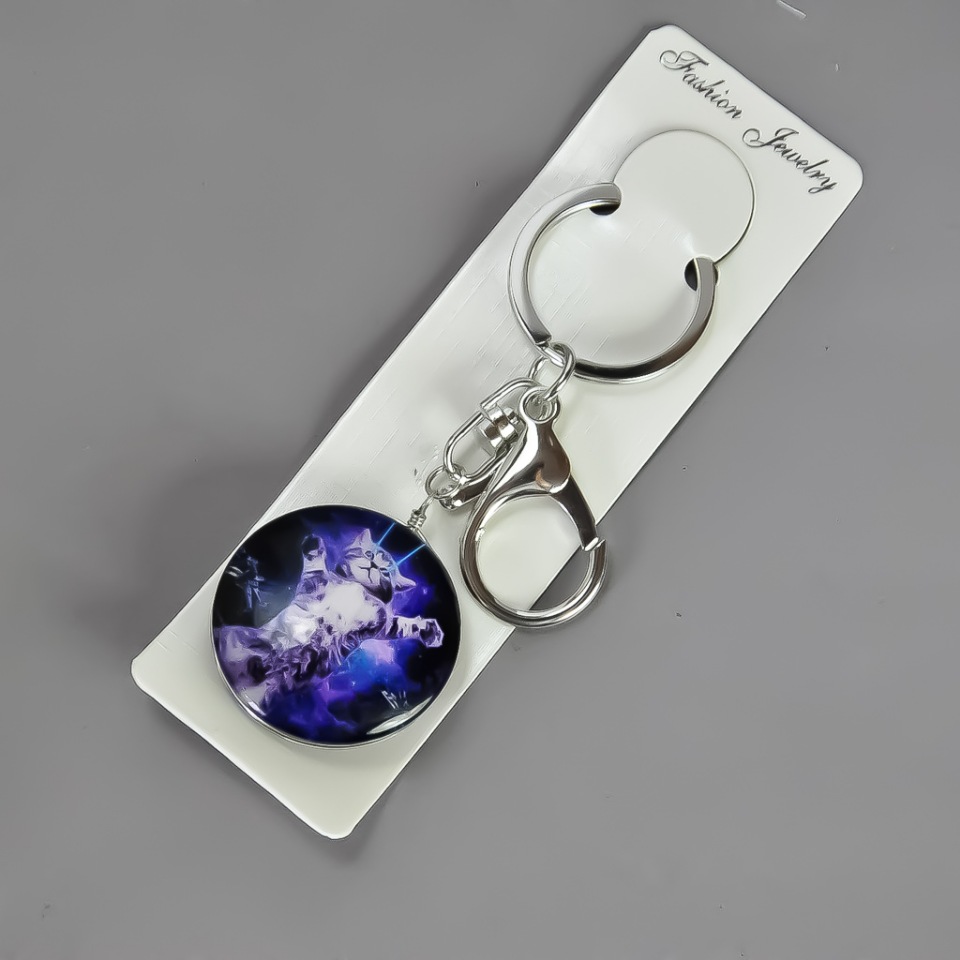 Keychain, diameter 3.5 cm, length 9 cm