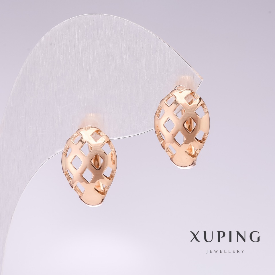 Earrings Xuping 18k Gold Plated 15x10mm