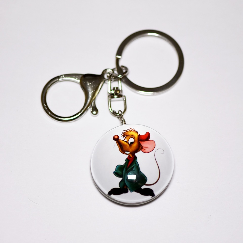 Keychain 'Mouse', dimensions 4 x 3 cm, length 9.5 cm
