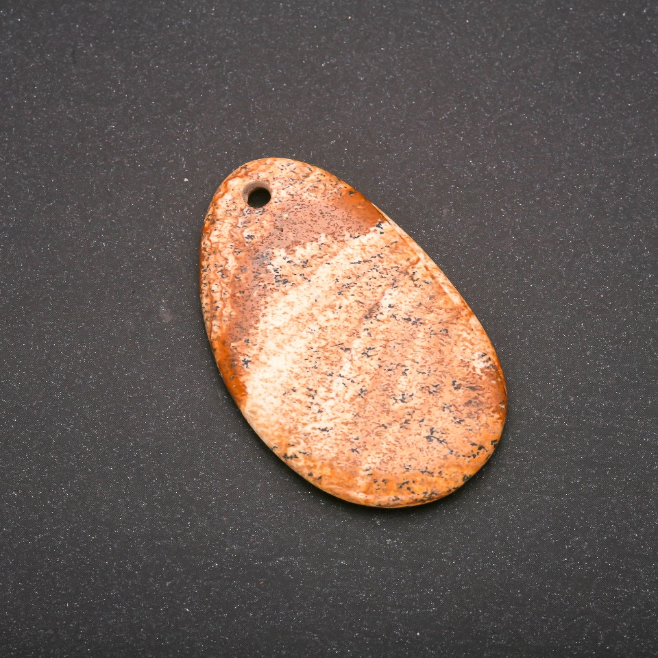 Landscape Jasper Pendant 34x53 mm