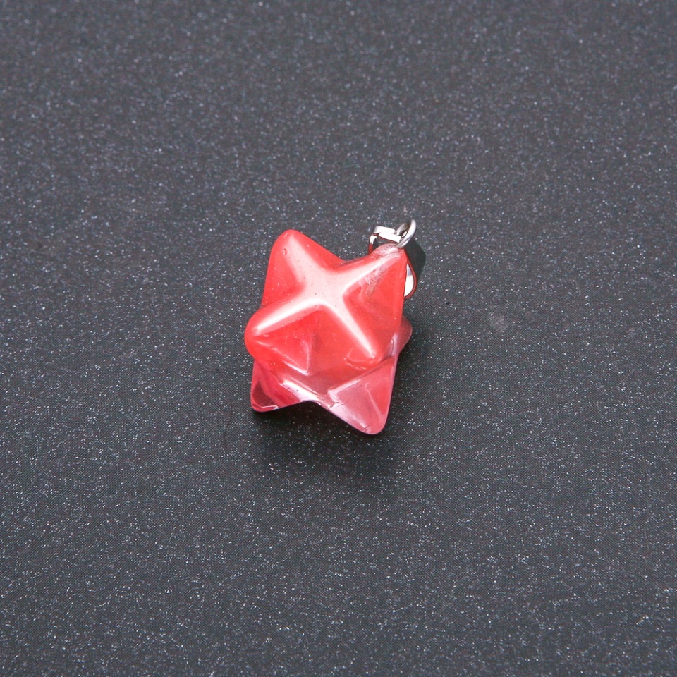Merkaba Tourmaline Pendant 10×10 mm