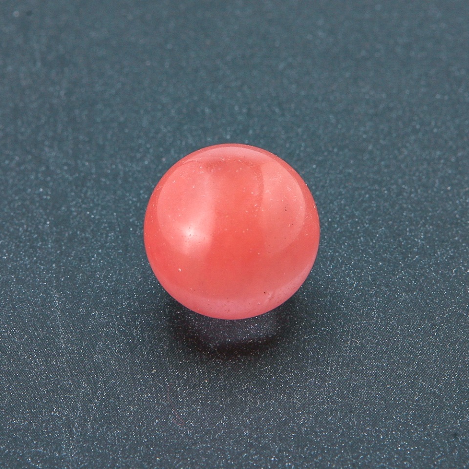 Chalcedony natural stone sphere, 20 mm diameter+