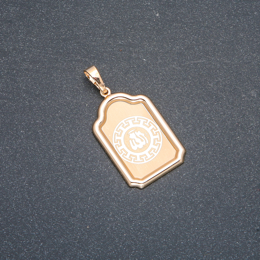 Xuping Pendant, 18K Gold Plating, 39x20 mm +