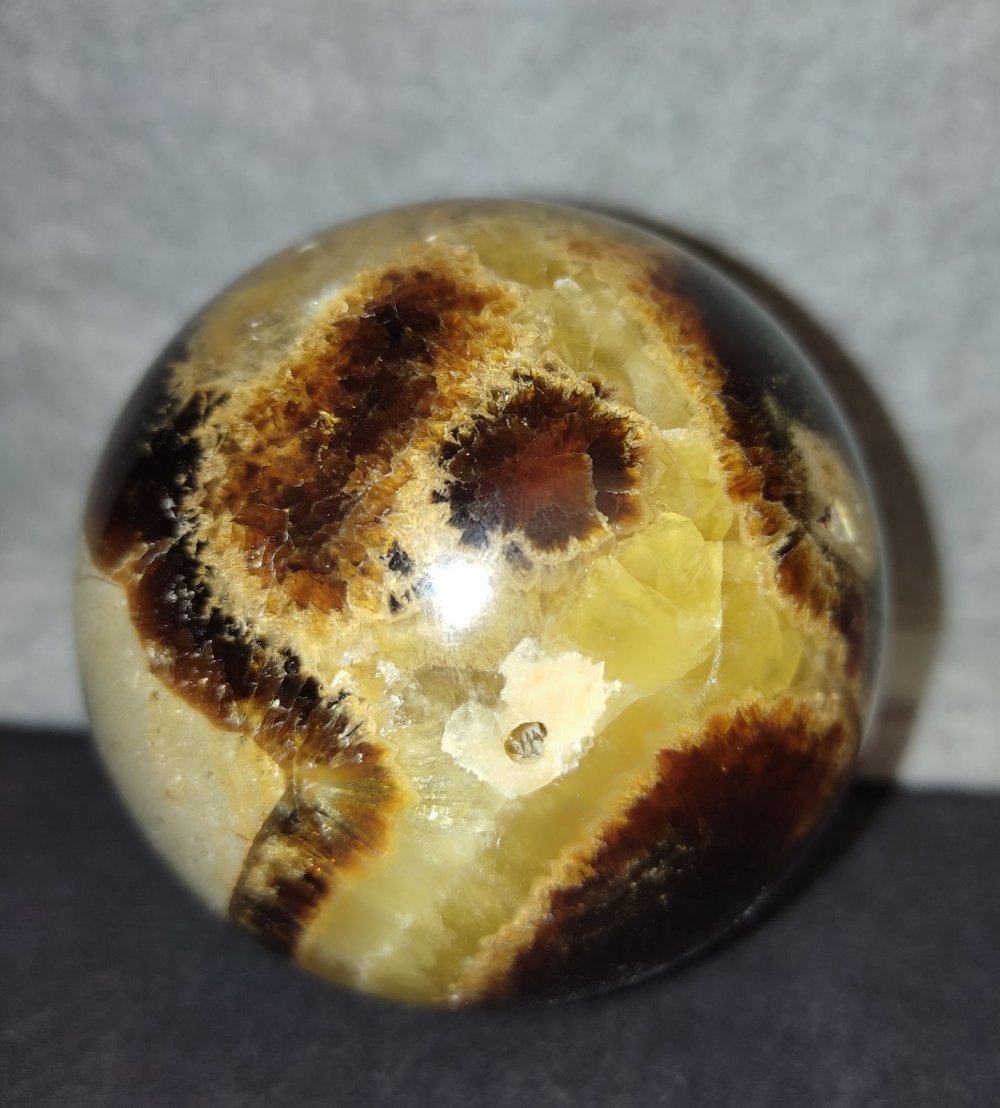 Decorative Sphere of Septarian Stone (price per 100 g)