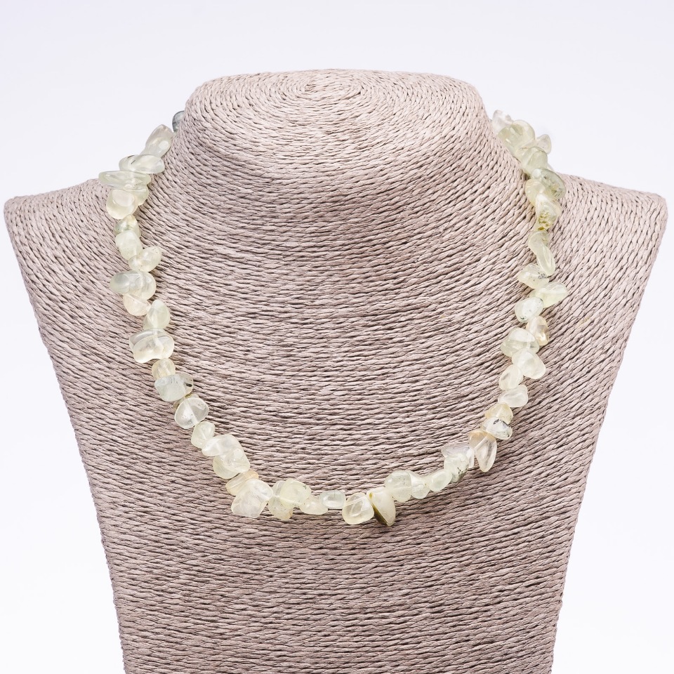 Намисто Преніт галтування "метелик", діаметр 6х12мм (+-), довжина 45-52см