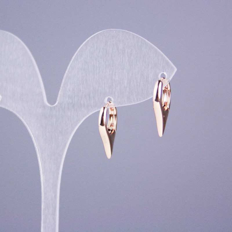 Xuping Earrings 18K Gold Plated, 18mm Length