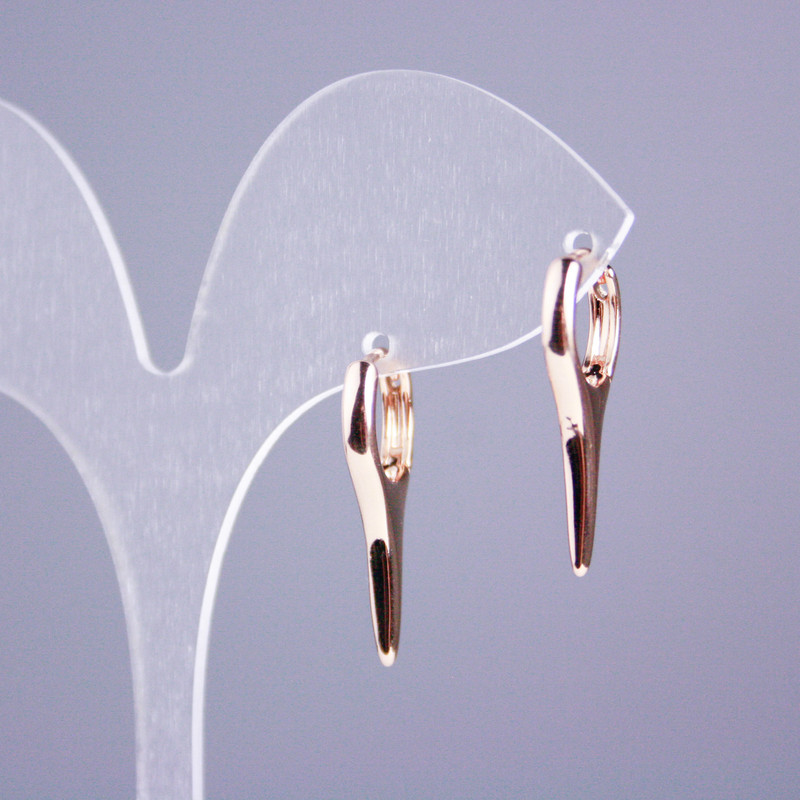 Xuping Earrings 18K Gold Plating, 25mm length+